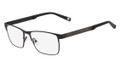 MARCHON M-SOCIETY Eyeglasses 001 Satin Blk 55-16-140