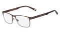 MARCHON M-SOCIETY Eyeglasses 210 Satin Br 55-16-140