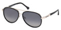 ROBERTO CAVALLI RC790S Sunglasses 16D Shiny Palladium 57