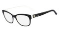 VALENTINO V2671 Eyeglasses 015 Blk Wht 52-18-135