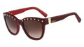 VALENTINO V677S Sunglasses 606 Rouge Noir 52-20-130