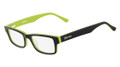 X GAMES HEELIE Eyeglasses 001 Blk Lime 46-18-130