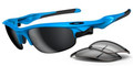Oakley Fast Jacket 9097 Sunglasses 909704 Sky Blue