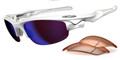 Oakley Fast Jacket 9097 Sunglasses 909706 Polished White