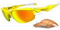 Oakley Fast Jacket 9097 Sunglasses 909708 Lemon Peel