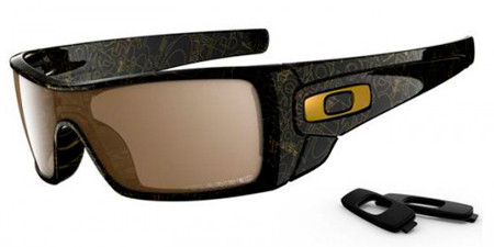oakley black and gold