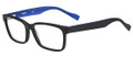 Boss Orange Eyeglasses 0182 0K0P Black Blue 53-16-140
