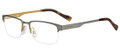 Boss Orange Eyeglasses 0167 0FMR Ruthenium Ecru 53-18-145