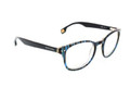 Boss Orange Eyeglasses 23 0AB6 Blue Striped Blue 49-21-140
