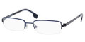 Boss Orange Eyeglasses 0021 0T4X Blue Matte Black 53-18-140