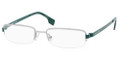 Boss Orange Eyeglasses 0021 0AAF Matte Palladium Green 53-18-140