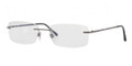 Burberry Eyeglasses BE 1224 1003 Gunmetal 52-17-135