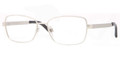 Burberry Eyeglasses BE 1259Q 1159 Matte Silver 52-16-135
