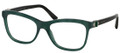 Bvlgari Eyeglasses BV 4101B 5332 Transparent Green 52-17-140
