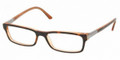 Bvlgari Eyeglasses BV 3010 5066 Top Havana On Orange 53-16-140