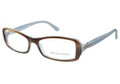 Bvlgari Eyeglasses BV 4040 5116 Top Striped Havana On 53-16-135