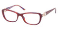 Bvlgari Eyeglasses BV 4075H 5270 Top Red Violet Marble 54-16-135
