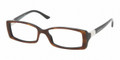 Bvlgari Eyeglasses BV 4039B 879 Top Havana On Black 52-15-135