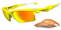 Oakley Fast Jacket Xl 9156 Sunglasses 915611 Lemon Peel