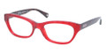 Coach Eyeglasses HC 6045 5147 Burgundy Tortoise 53-18-135