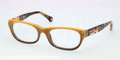 Coach Eyeglasses HC 6034 5100 Yellow 52-17-135