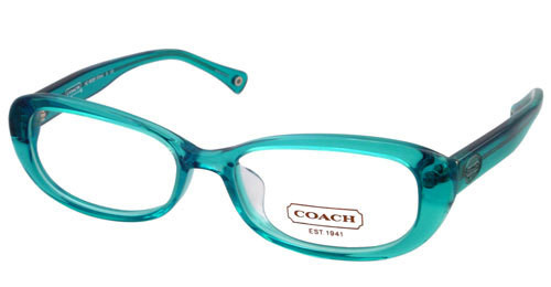 coach turquoise glasses