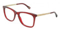 D&G Eyeglasses DD 1231 550 Transparent Red 52-19-140