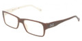 D&G Eyeglasses DD 1210 1866 Brown On Beige 51-16-140