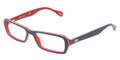 D&G Eyeglasses DD 1225 1872 Blue Red White Red 50-16-135