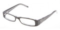 D&G Eyeglasses DD 1128B 675 Black On Clear 51-16-135