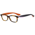 Dior Eyeglasses 3289 0LWK Havana Black Lilac Orange 55-15-145
