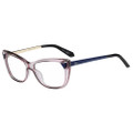 Dior Eyeglasses 3286 06ML Transparent Pink Matte Blue 53-14-135