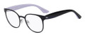 Dior Eyeglasses 3781 0MJK Blue Black Lilac 50-20-145
