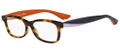 Dior Eyeglasses 3289 0LWK Havana Black Lilac Orange 53-15-145