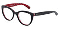 Dolce & Gabbana Eyeglasses DG 3201 2871 Black Red 51-18-140