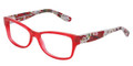 Dolce & Gabbana Eyeglasses DG 3204 2850 Opal Red 53-16-140