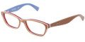 Dolce & Gabbana Eyeglasses DG 3175 2767 Brown Blue 52-16-135