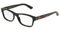 Dolce & Gabbana Eyeglasses DG 3208 2525 Black 52-17-140
