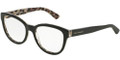 Dolce & Gabbana Eyeglasses DG 3209 2857 Top Black/Leo 53-18-140