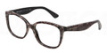 Dolce & Gabbana Eyeglasses DG 3165 1995 Leopard 52-18-140