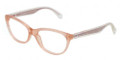 Dolce & Gabbana Eyeglasses DG 3141 2587 Powder Transparent 53-16-137