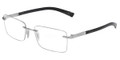 Dolce & Gabbana Eyeglasses DG 1260 05 Silver Sand 55-17-140