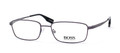 HUGO BOSS 0078/U Eyeglasses 0CUH Ruthenium 52-17-140