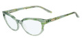 Emilio Pucci Eyeglasses EP2657 905 Glicini On Trans Green 51-16-130