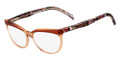 Emilio Pucci Eyeglasses EP2681 830 Orange Blush 52-16-140