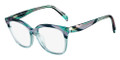 Emilio Pucci Eyeglasses EP2685 444 Aqua 52-17-135