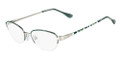 Emilio Pucci Eyeglasses EP2144 045 Silver 50-17-130