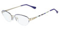 Emilio Pucci Eyeglasses EP2144 718 Light Gold 50-17-130