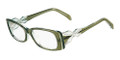 Emilio Pucci Eyeglasses EP2672 340 Green Aqua 52-16-135