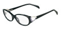 Emilio Pucci Eyeglasses EP2676 001 Ebony 52-16-120